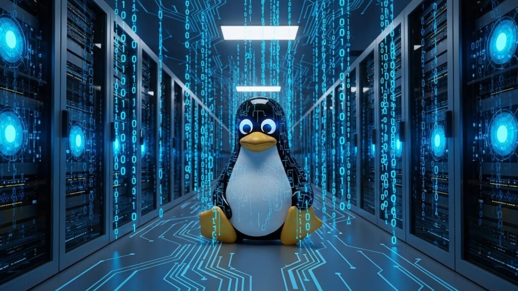 Linux hosting nedir ve neden wordpress için en iyi seçimdir sorusunu anlatan görsel