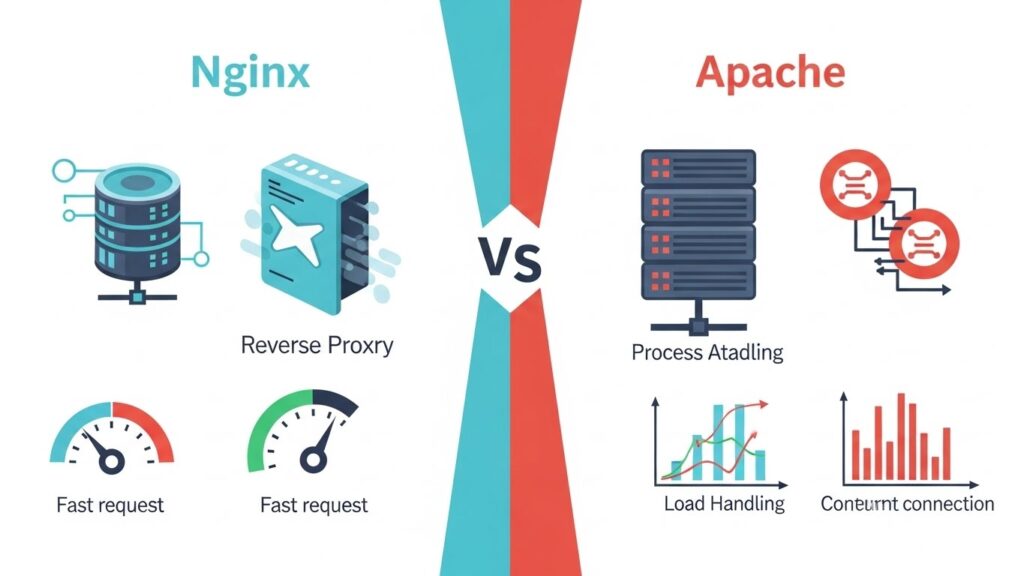 Nginx nedir? Apache web sunucularının performans karşılaştırması