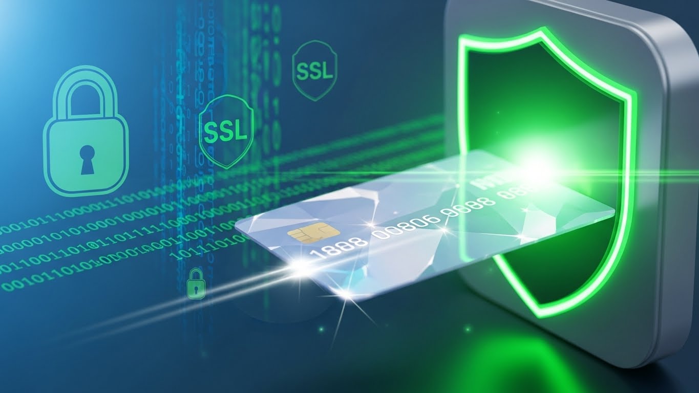 E-ticaret sitelerinde güvenli ödeme, ssl sertifikası ve kredi kartı koruması